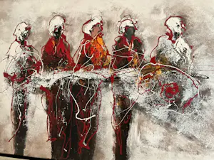 Jochem de Graaf - Abstracte figuren kopen? Bied vanaf 120!