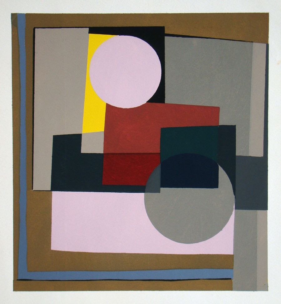 Ben Nicholson - Schilderij 1945 - Beperkte oplage Gouache - 1953 - Atelier Renson Parijs kopen? Bied vanaf 400!