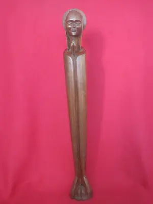 Heiligenbeeld - Maria in Art Deco stijl kopen? Bied vanaf 45!