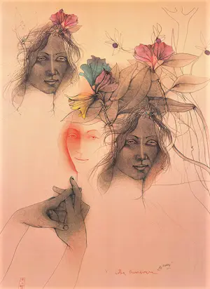 Bruno Bruni - Kleurenoffset-litho DELLA PRIMAVERA Handgesigneerd/GROOT!! kopen? Bied vanaf 1!