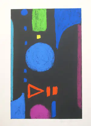 Max Ackermann - " AKZENTREIHE " 1973 signiert . kopen? Bied vanaf 250!