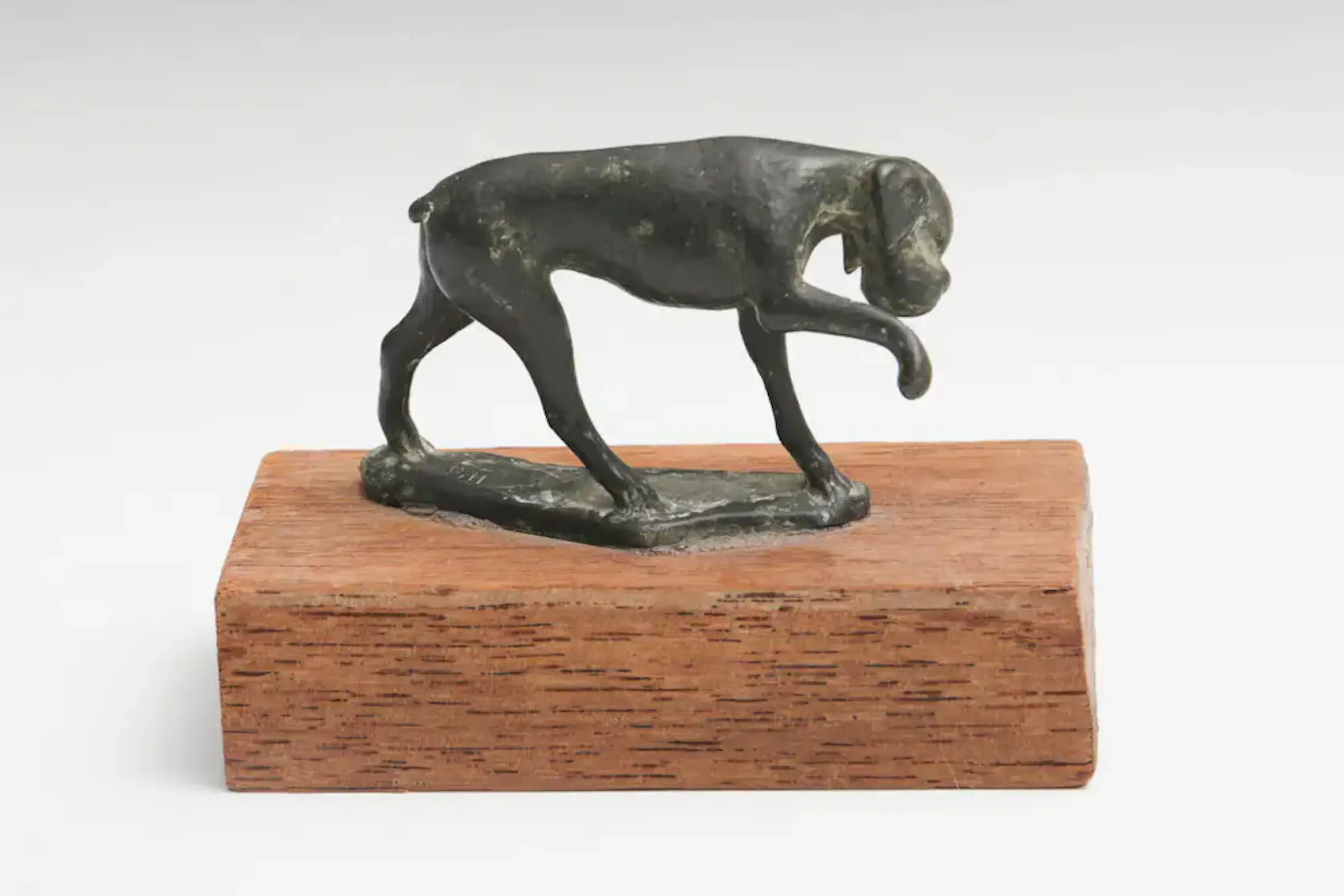 Piet van Heerden - Bronzen beeld: Hondje kopen? Bied vanaf 299!