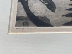 Lodewijk Schelfhout - Droge naald ets ‘Ajaccio’ kopen? Bied vanaf 90!