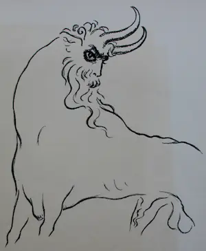 Kees van Dongen - Litho: "La révolte des anges" - 1951 kopen? Bied vanaf 100!