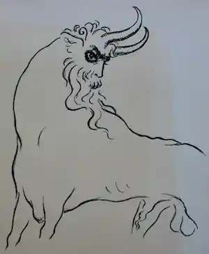 Kees van Dongen - Litho: "La révolte des anges" - 1951 kopen? Bied vanaf 100!