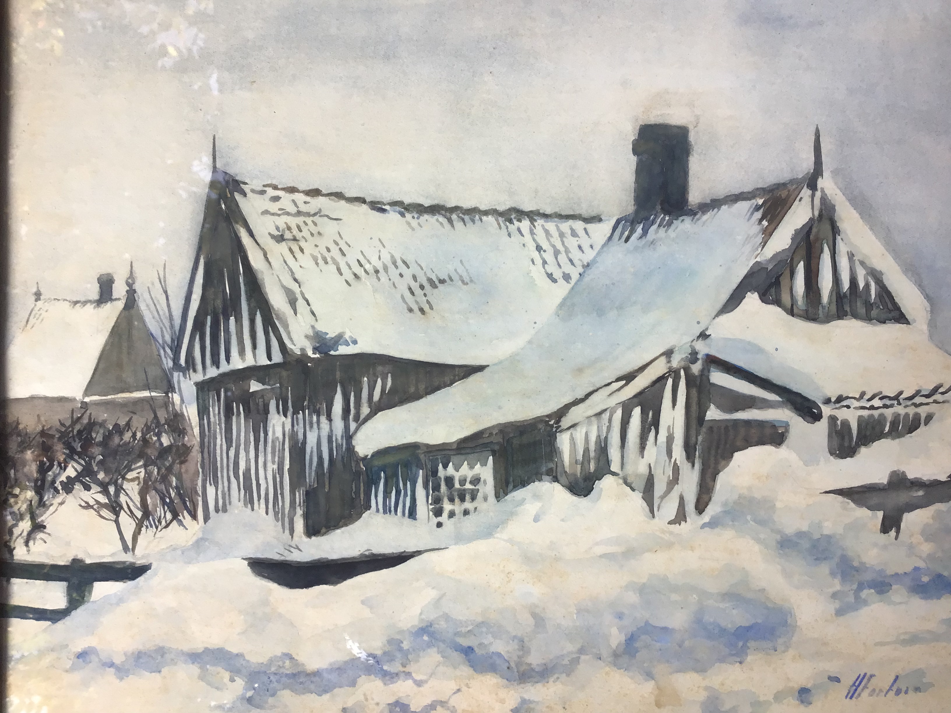 Henk Fortuin - Winter. kopen? Bied vanaf 35!