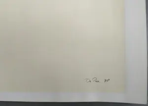 Th.W.L. de Pree - “beter 1 zwaluw in de lucht dan de lucht van 10 kanaries” - gesigneerde litho kopen? Bied vanaf 49!