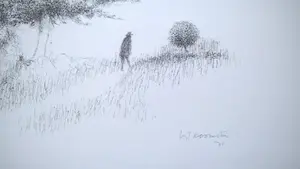 Metten Koornstra - gesigneerde litho - prent 190 kopen? Bied vanaf 49!