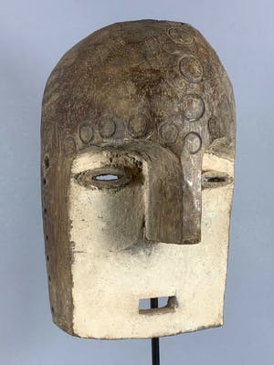 Fang - 200432 - Old Tribal used African Mask from the Fang - Gabon. kopen? Bied vanaf 25!