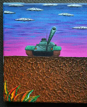 Dadara - Acryl op doek: Frog kopen? Bied vanaf 1299!