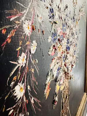 Magda Verschaeve - Bloemenstilleven olieverfschilderij kopen? Bied vanaf 40!
