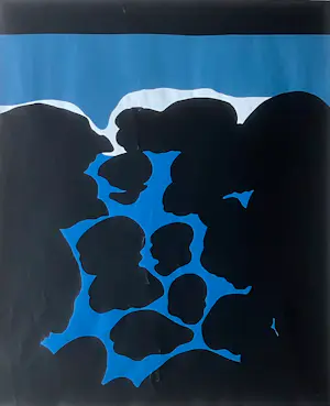 Michael Smither - Wave Invading Rock Pool (Barry Lett Multiple) kopen? Bied vanaf 100!