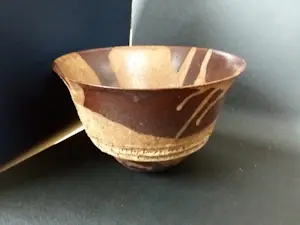Sonja Landweer - Schaal, kom. 14,5 cm hoog. Uitlopend naar boven. kopen? Bied vanaf 50!