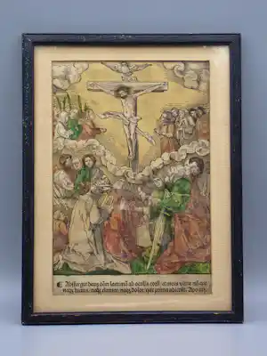 Hans Leonhard Schäufelein - Kruisiging verkocht voor € 20!