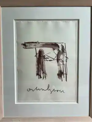 Anton Heyboer - Abstracte compositie kopen? Bied vanaf 190!
