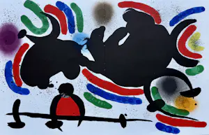 Joan Miro - "Litografía original IV" 1970. Werkverzeichnis Cramer 160; Mourlot 860 kopen? Bied vanaf 95!