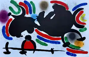 Joan Miro - "Litografía original IV" 1970. Werkverzeichnis Cramer 160; Mourlot 860 kopen? Bied vanaf 95!