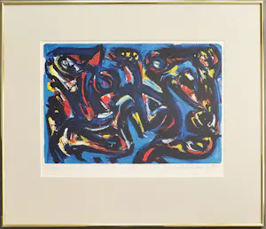 Theo Wolvecamp - ingelijste gesigneerde litho kopen? Bied vanaf 259!