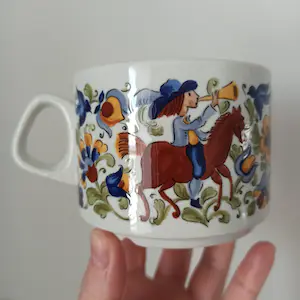 Villeroy en Boch - serie Troubadour, mokken/soepkommen en bordjes kopen? Bied vanaf 1!
