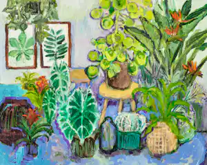 Tanja Koelemij - Planten stilleven verkocht voor € 60!