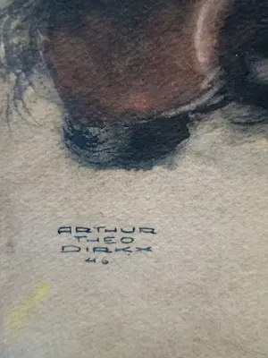 Arthur Théo Dirkx - Stilleven met bloemen kopen? Bied vanaf 100!
