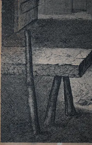 Gerrit Lucasz. van Schagen - Adriaen van Ostade: Boereninterieur met drinkende man - ets uit 1680/90 kopen? Bied vanaf 100!