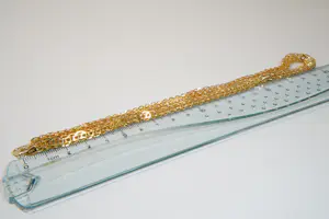 40 - 18 karaats geelgouden fantasie schakel collier kopen? Bied vanaf 920!