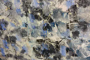 Angelos Tassopoulos - Olieverf op doek, Abstracte compositie - Zeer groot kopen? Bied vanaf 300!