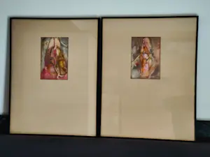 Loek Klinkhamer - 2 luik zonder titel kopen? Bied vanaf 80!
