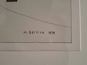 Klaas Bernink - Winterlandschap met Twentse boerderij kopen? Bied vanaf 300!