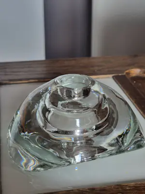 Pukeberg Glass - kandelaar +2 kopen? Bied vanaf 25!