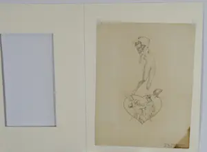 Franz Kuna - Wien, Kampf um die Gunst, erotische Zeichnung, 1920er Jahre kopen? Bied vanaf 90!