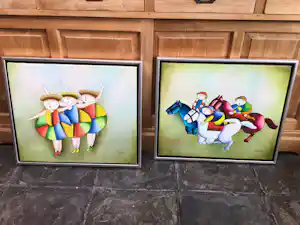 Joyce Roybal - 3 Danseressen en 3 Paardrijdsters verkocht voor € 50!