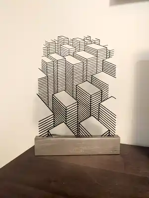 Jeroen Henneman - TwentyfFive Stacks verkocht voor € 1100!