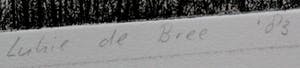 Lukie de Bree - Ets - 1983 kopen? Bied vanaf 49!