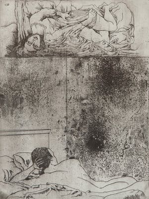 Paul Martin Koning - Volle maan - 5/12 - 1976 - ets en aquatint op papier kopen? Bied vanaf 20!