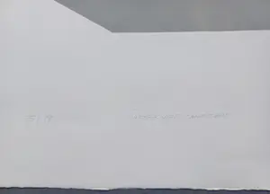 Dick Cassee - Uitgeknipt landschap - gesigneerde metaaldruk - prent 190 kopen? Bied vanaf 50!