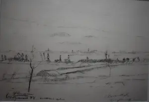 Charles J. Kemper - Verplicht werk in 1944 aan de Bovendijk Rotterdam kopen? Bied vanaf 40!