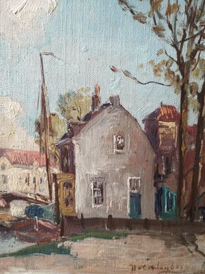 Willem Horselenberg - Havengezicht in Delft kopen? Bied vanaf 75!