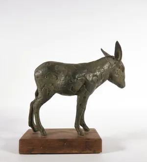 Evert den Hartog - Bronzen ezeltje kopen? Bied vanaf 600!