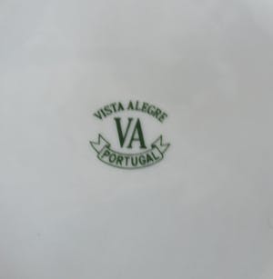 Vista Alegre - Grote vaas met rood hand beschilderd decor kopen? Bied vanaf 25!