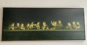 Marjolein Bos - Portret 'laatste avondmaal' kopen? Bied vanaf 925!