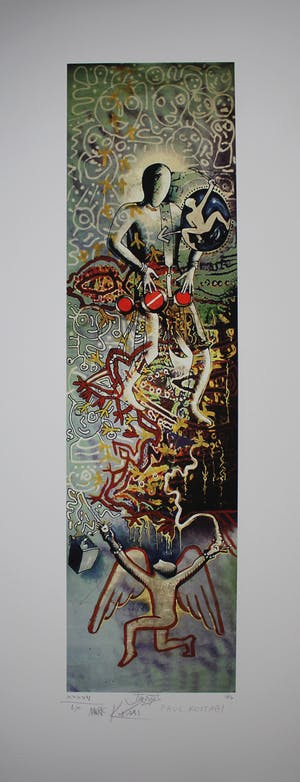 Mark Kostabi - Paul kostabi - tony Esposito - "Mediterraneam Dream"- glicée - 2014 kopen? Bied vanaf 80!