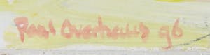 Paul Overhaus - Acryl op board, Zonder titel - Ingelijst kopen? Bied vanaf 50!