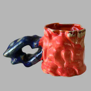Octave Rimbert-Rivière - Gekke wezens - Sculpturale 3D-printing keramieken beker kopen? Bied vanaf 100!