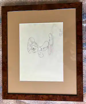 Walt Disney - Original Mickey Mouse Production Drawing – Canine Caddy (1941) kopen? Bied vanaf 350!