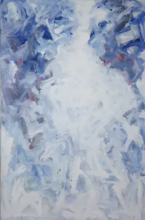 Janus Nuiten - Olieverf op doek, Zonder titel - Ingelijst kopen? Bied vanaf 100!