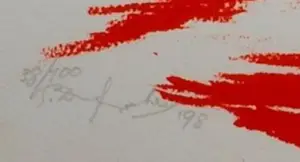 Pieter Defesche - zeefdruk: hemelse en aardse liefde - 1998 kopen? Bied vanaf 45!