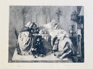 C.L. Dake - Vieux pontac naar een werk van Alexander Hugo Bakker Korff. kopen? Bied vanaf 35!