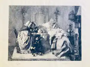 C.L. Dake - Vieux pontac naar een werk van Alexander Hugo Bakker Korff. kopen? Bied vanaf 35!